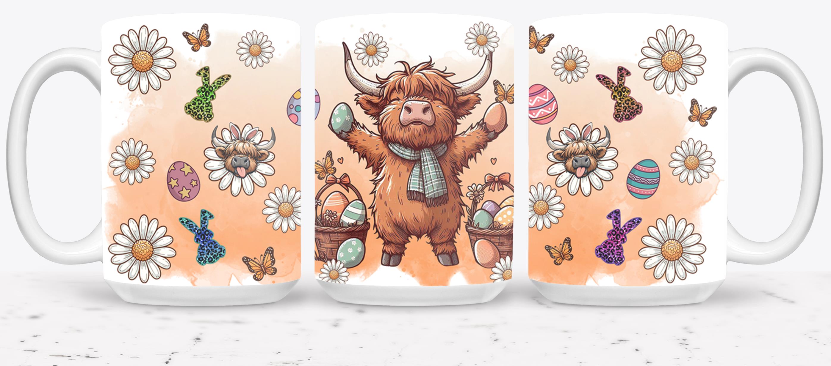 Highland Cow Easter-10389